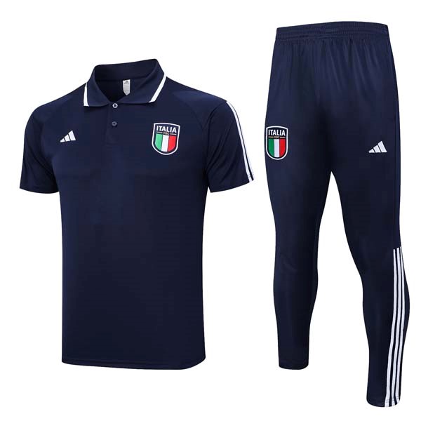 Polo Italia Conjunto Completo 2023/24 Azul 3